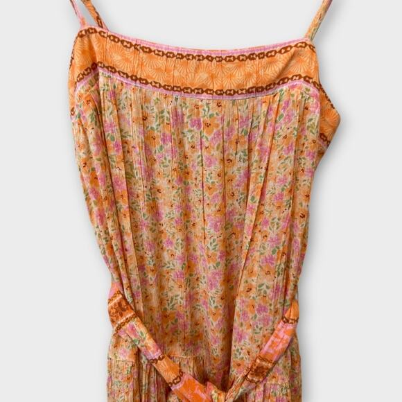 BILLABONG Wish For You Sleeveless Midi Sundress In Pink Dream Size Small - Picture 9 of 14